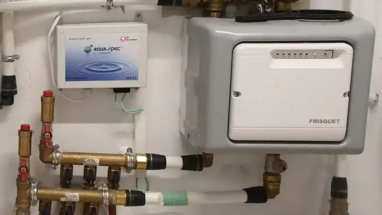 ULF installé sur circuit de chauffage plancher chauffant – protection contre les boues et la corrosion